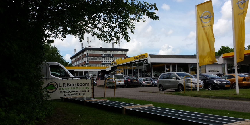Dakopbouw plaatsen Opel Zoetermeer